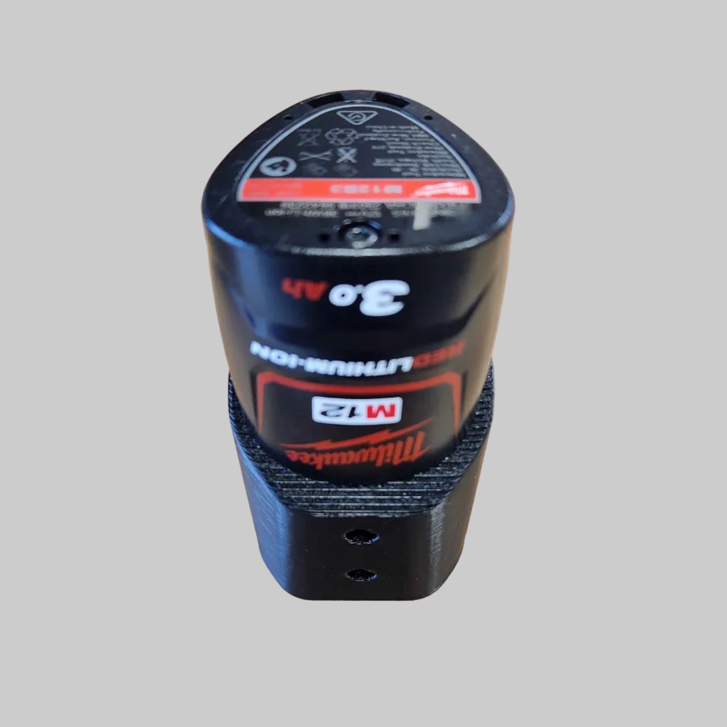 Battery Mount - Suits Milwaukee M12