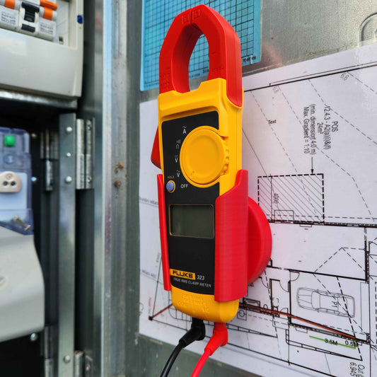Magnetic Multimeter Holder - Suits Fluke 323