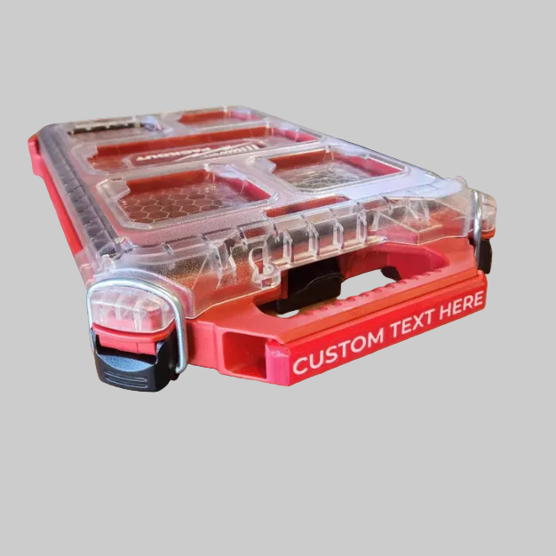 Custom Labels - Suits Packout Low Profile Organiser