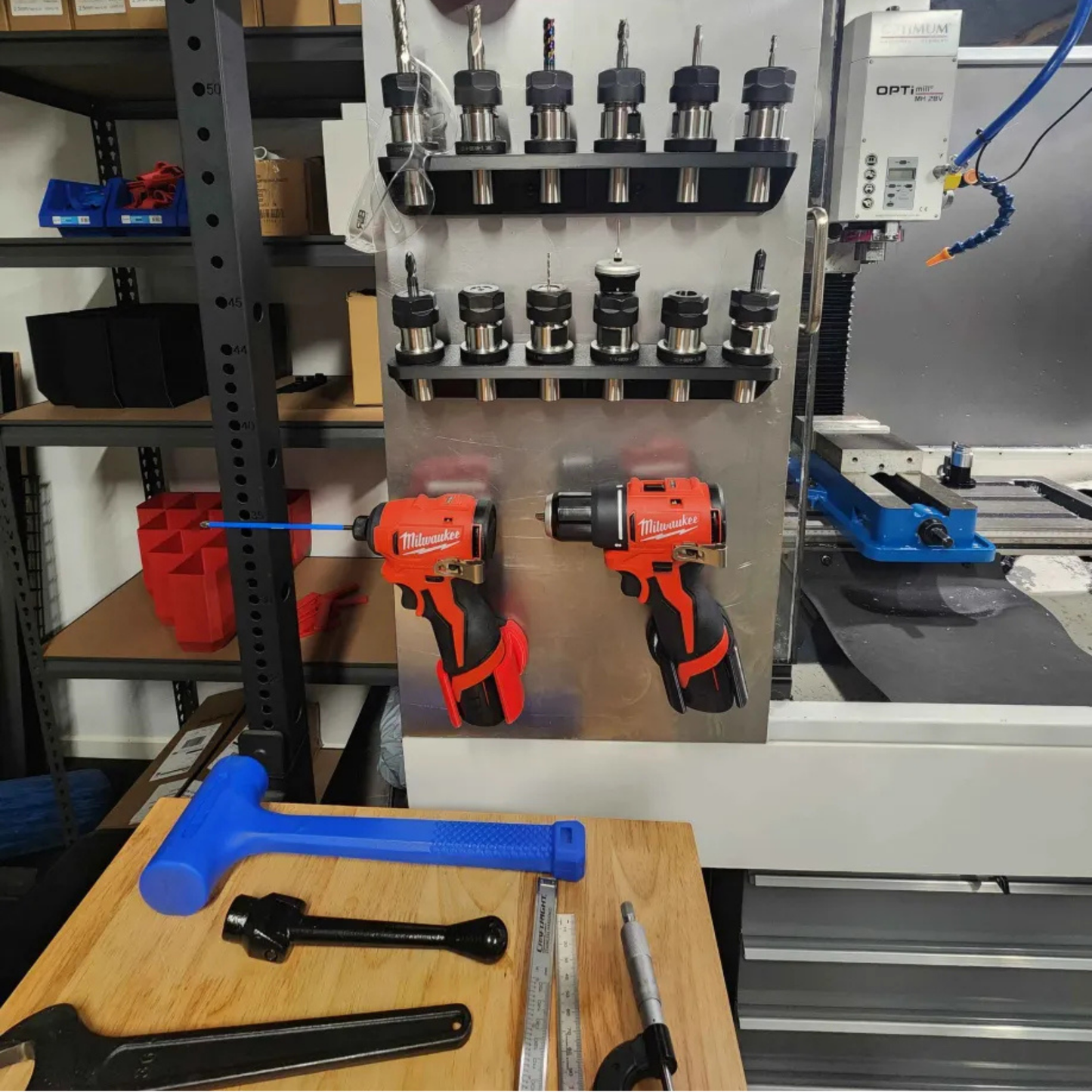 Magnetic M12 tool holders