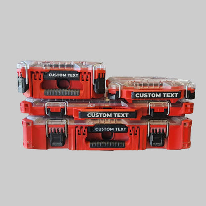 Custom Labels - Suits Packout Low Profile Compact Organiser 48228436